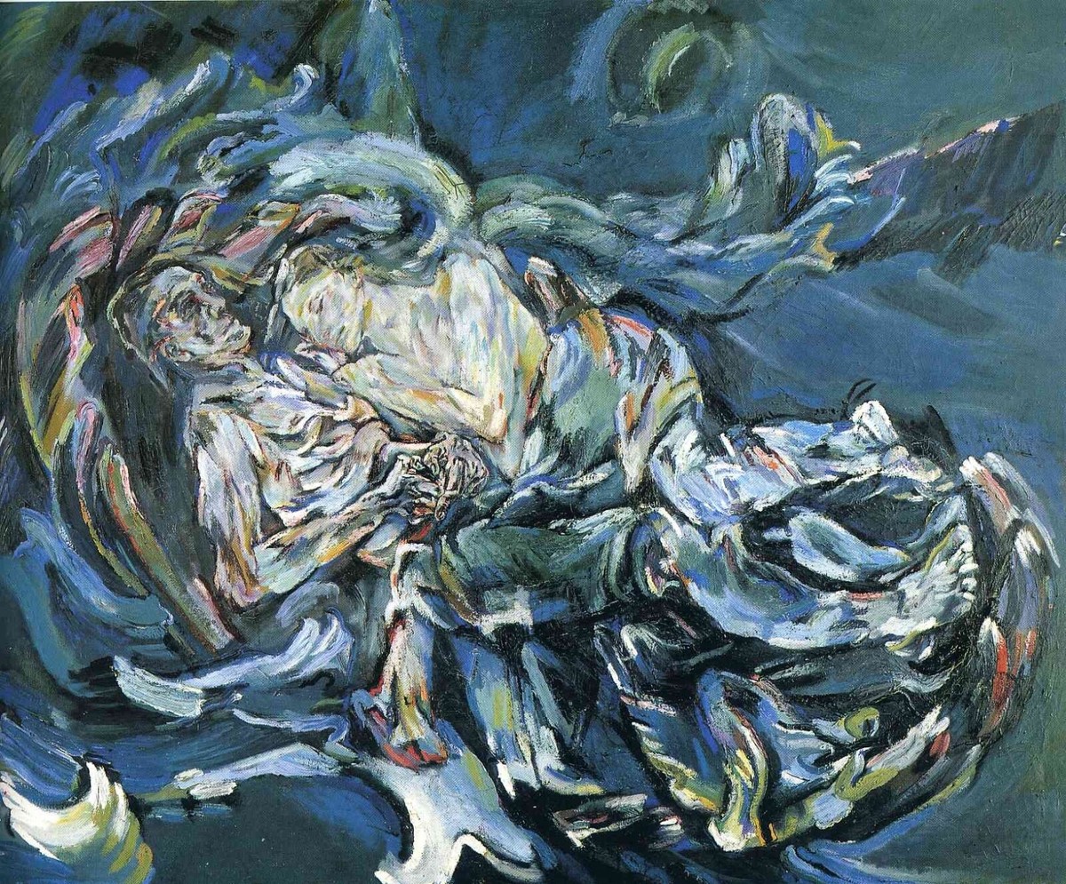 Oskar Kokoschka : The Bride of the Wind : 1914 : Archival Quality