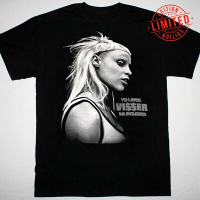 Yolandi Visser Die Antwoord T-shirt Black Cotton All Sizes S to