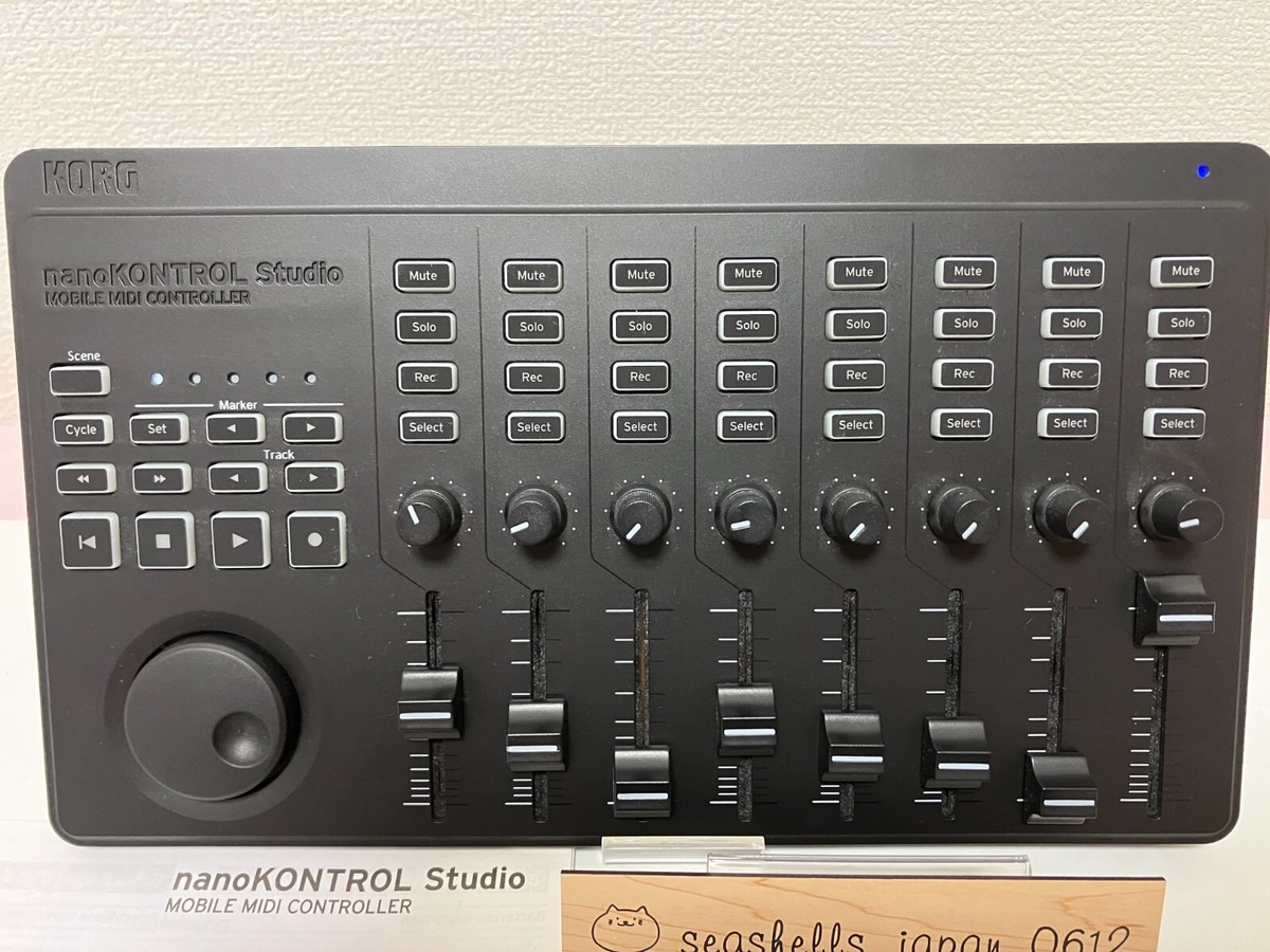 Korg nanoKONTROL Studio Mobile Midi Controller Used Free Shipping