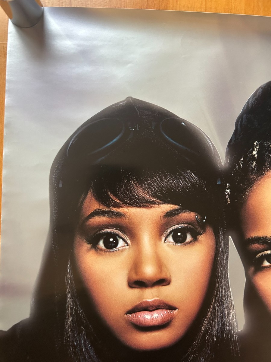 TLC / 3D (2001) Japan Original Promo Poster B2 20x28in (515x728mm