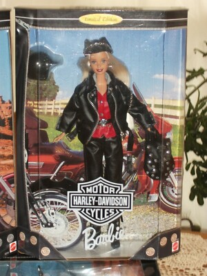 Barbie Motor Harley-Davidson Cycles Set Barbie Ken and Motorcycle