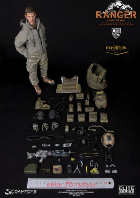 Damtoys 78010 1/6 US ARMY 75th RANGER REGIMENT SAW GUNNER