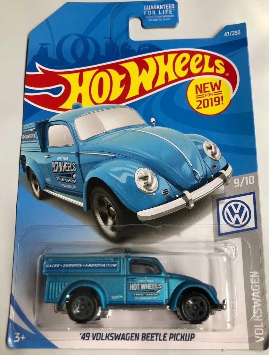 Hot Wheels - '49 Volkswagen Beetle Pickup - Scale 1:64 - Blue | eBay