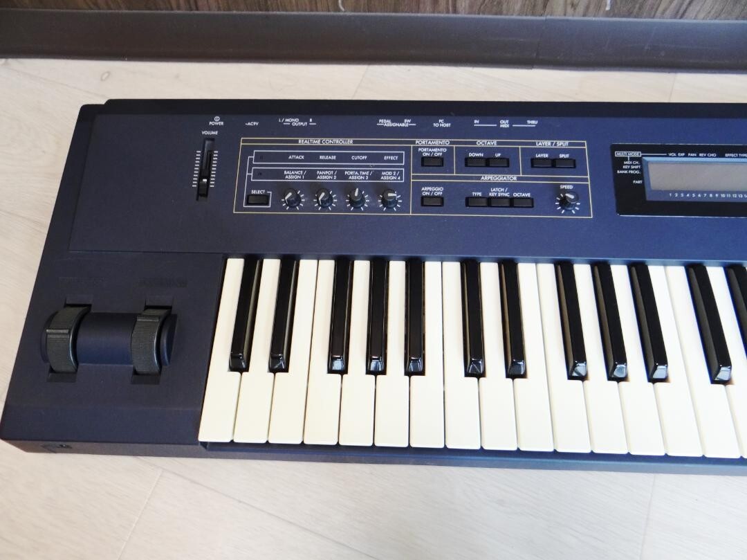 Korg N5 Synthesizer Expanded 61 KEY Performance Synth Black