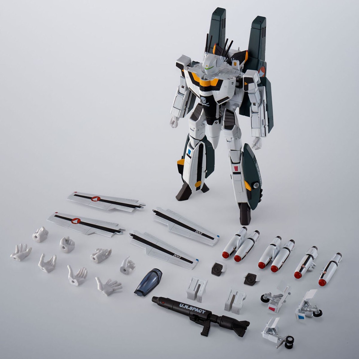 Macross VF-1S Super Valkyrie 6in Anime Action Figure Hi-Metal R