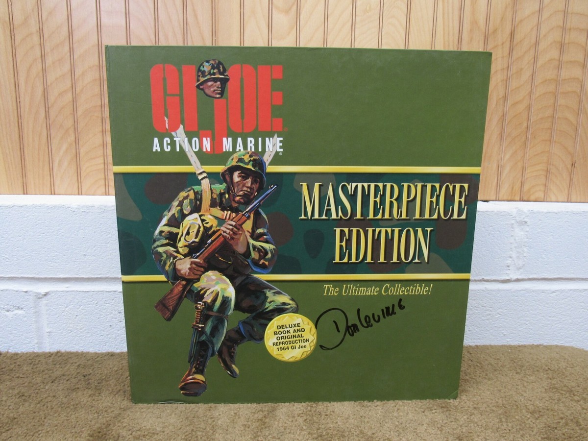 African American GI Joe Action Marine Masterpiece Edition Signed
