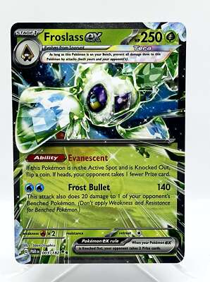 Froslass EX 003/182 Paradox Rift Holo Double Rare Pokemon TCG Card