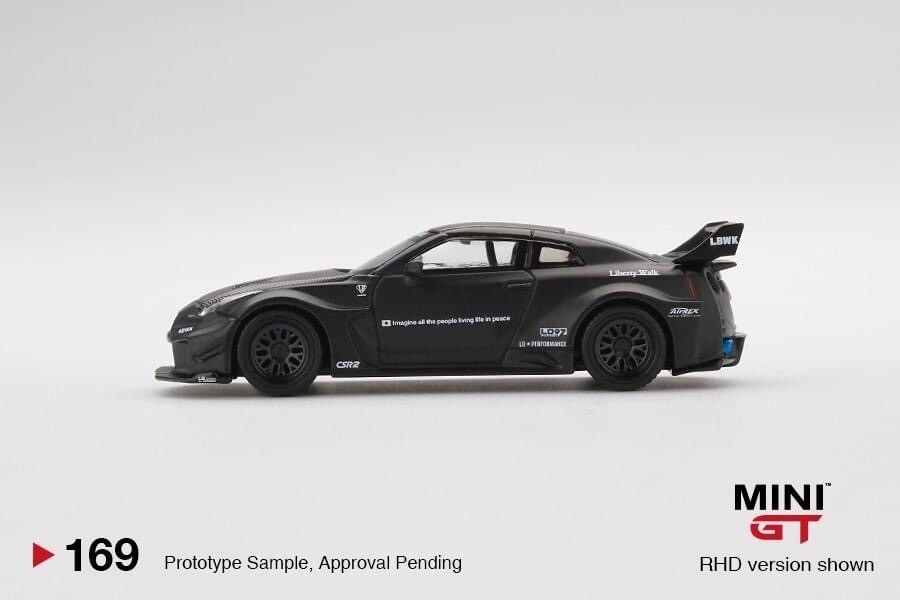 MINI GT 169 LB-Silhouette WORKS GT NISSAN 35GT-RR Ver.1 Matte