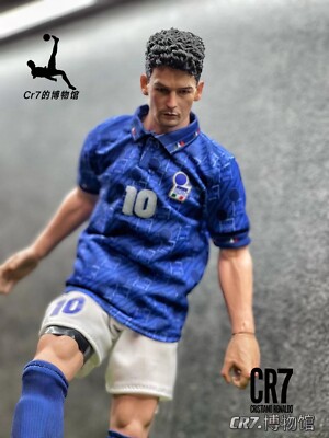 custom 1/6 scale Roberto Baggio Male Model for 12'' Action Figure
