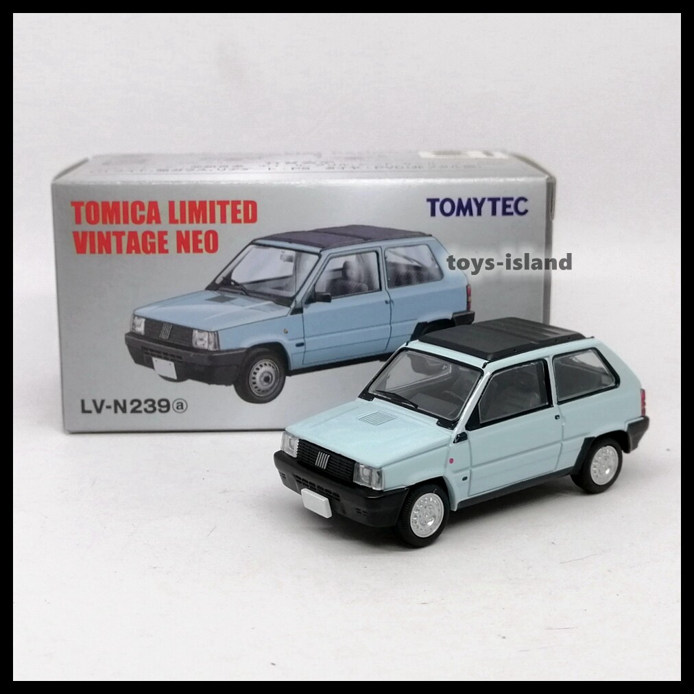 Tomica Limited Vintage NEO LV-N239a Fiat Panda 1000CL light blue 1
