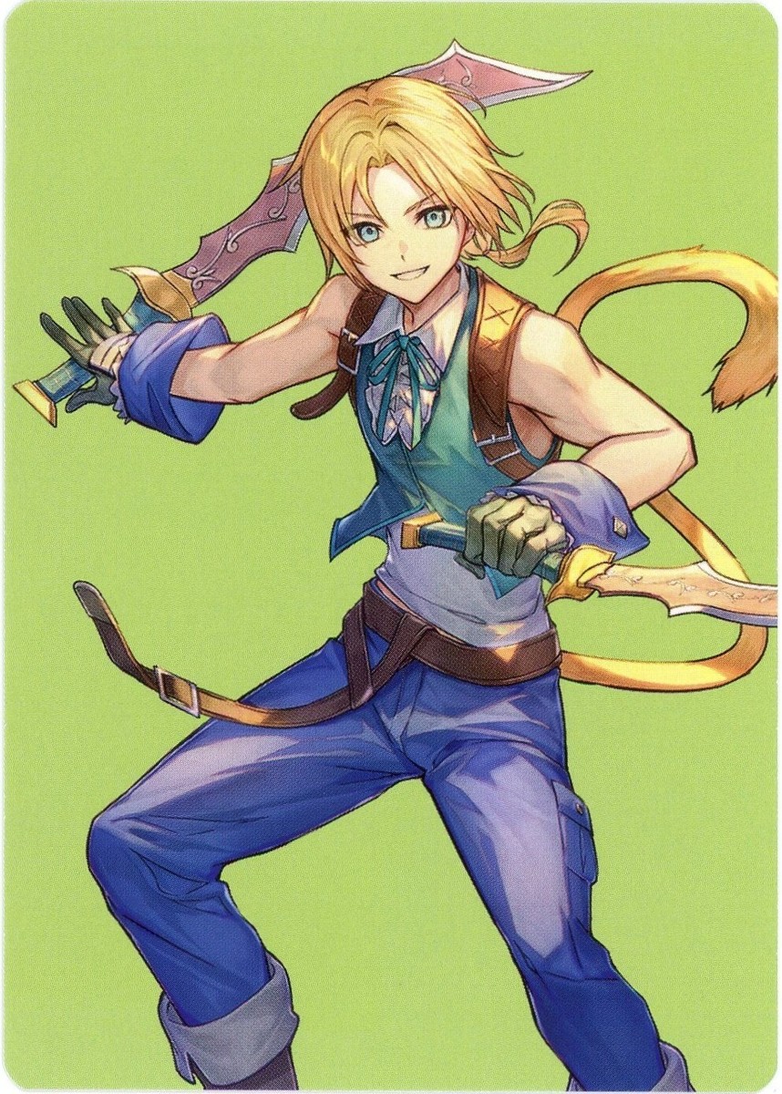 Zidane, Tantalus Thief - Art Series 49/53 - Final Fantasy MTG