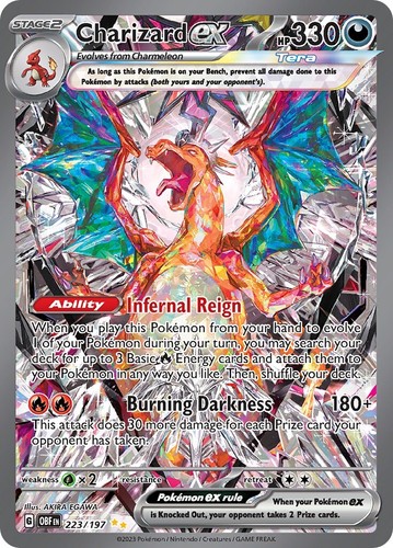 MEGA Charizard X ex MA 223/193 M2a MEGA Dream ex Pokemon Card