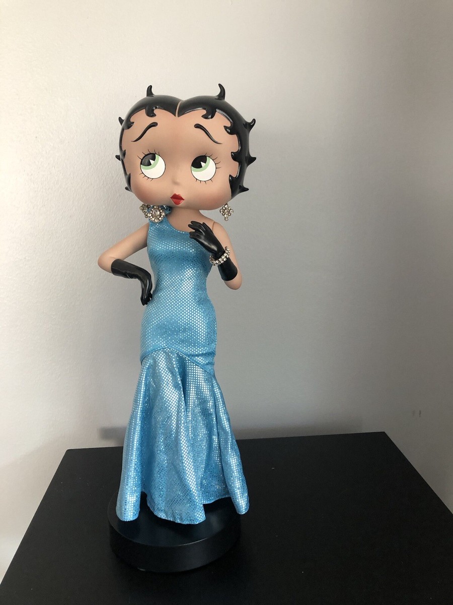 Danbury Mint Blue Gown Betty Boop Porcelain 18 Inch Doll 2003 | eBay