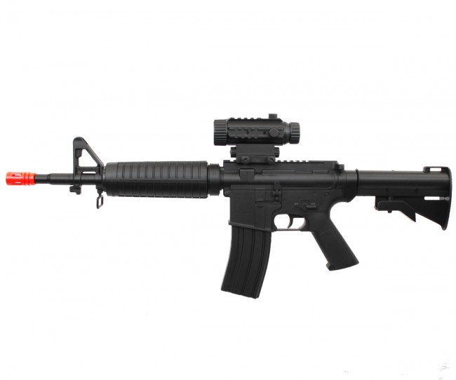 WELL M4A1 Carbine Replica AEG Electric Airsoft Rifle Gun Gravity