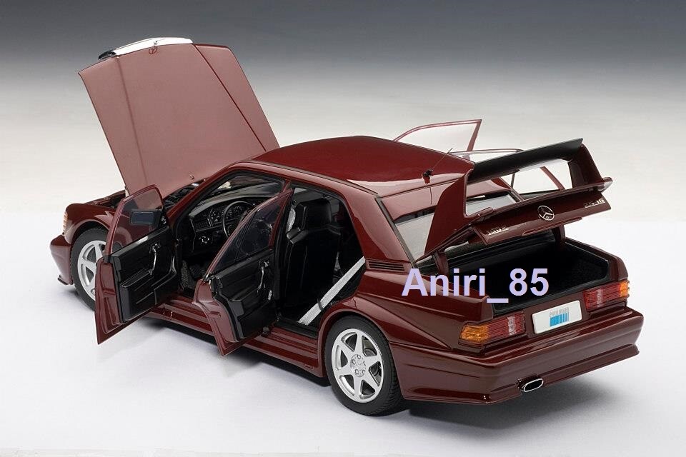 1:18 AUTOart 76132 Mercedes-Benz 190E 2.5-16V EVO 2 barolorot NEU