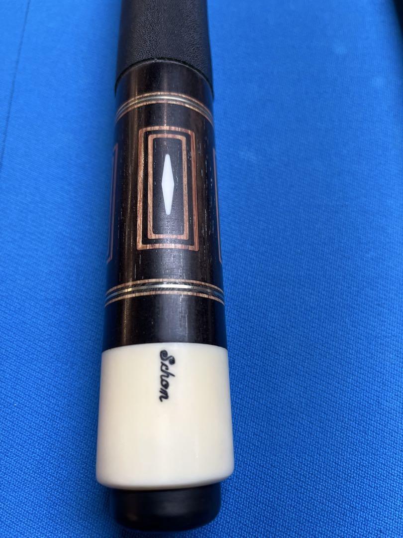 Schon 1990s Custom Cue SL7 Billiard Two-Piece Bat and Shaft
