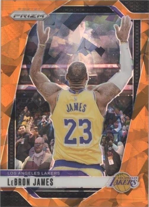 2024-25 Panini Prizm - LeBron James #130 Orange Ice Prizm for sale