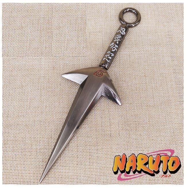 Naruto Metal Kunai Fourth Hokage Cosplay Yondaime Namikaze Minato