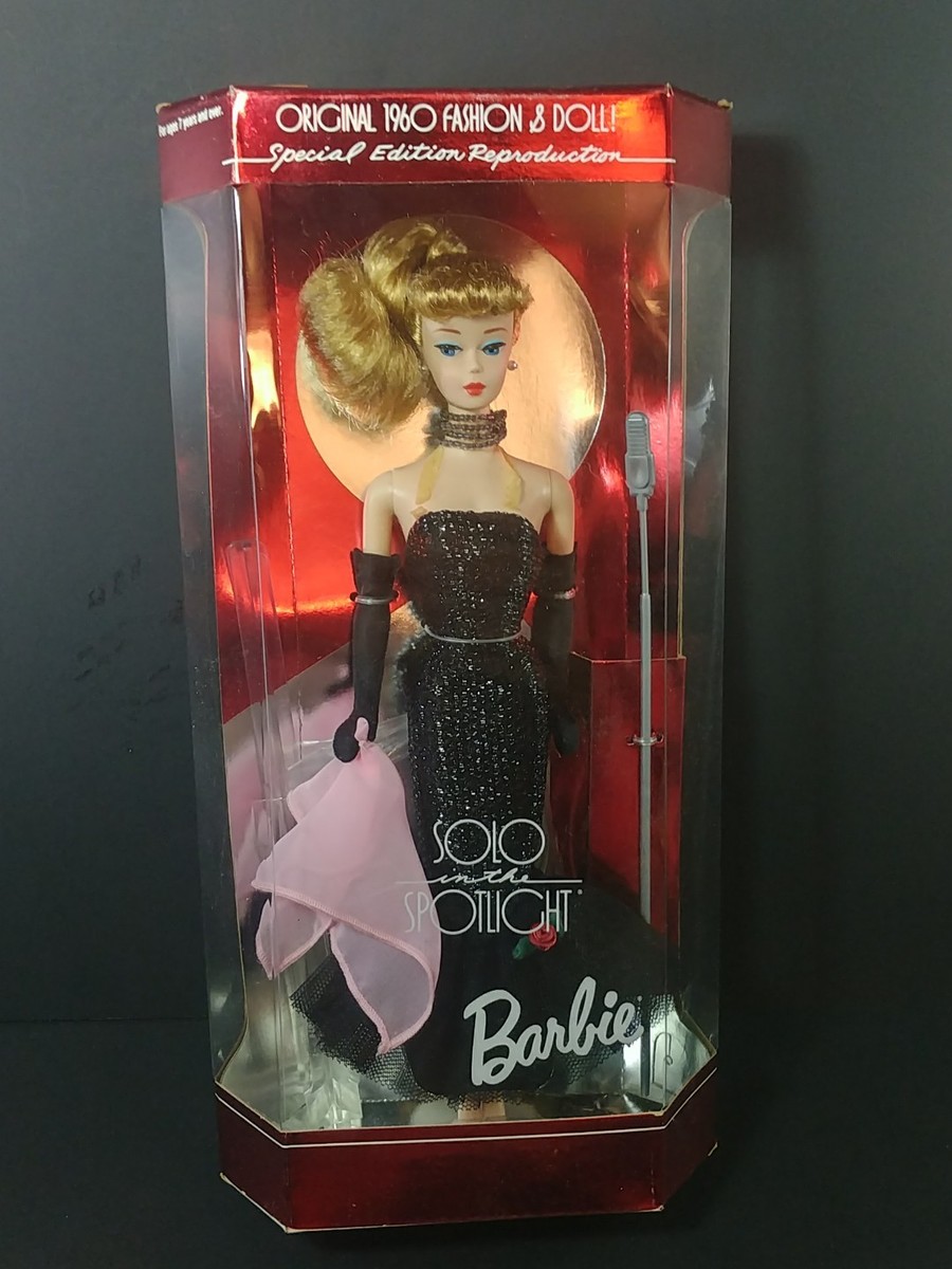 Barbie Original 1960 Fashion Doll Reproduction Solo in the