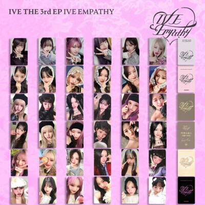 6pcs/set Kpop IVE EMPATHY Album Self Made MAKERSTAR Photocard