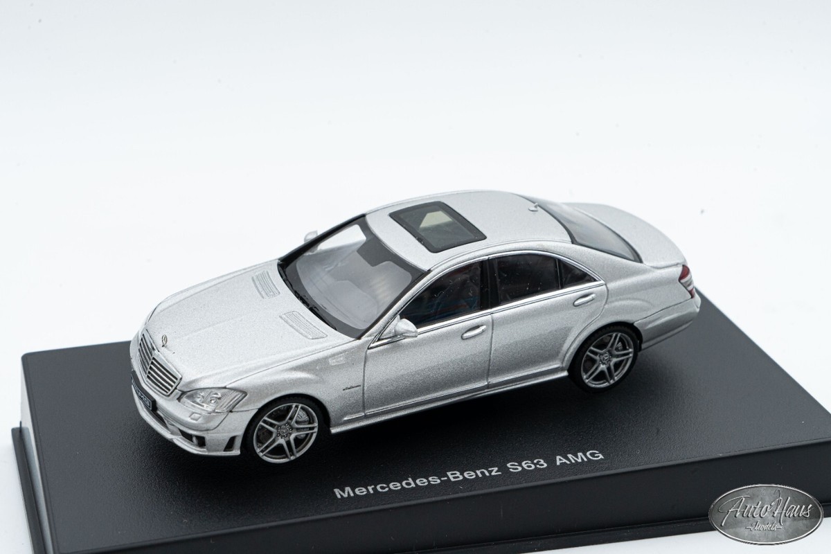 1/43 Autoart Mercedes Benz S-Class S63 AMG Silver Sedan 🤝ALSO