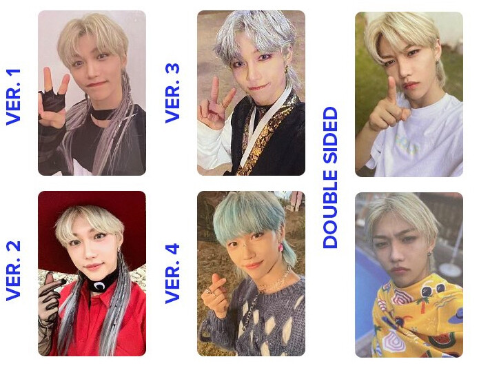 Stray Kids NOEASY Official Photocards (Chan LeeKnow Changbin