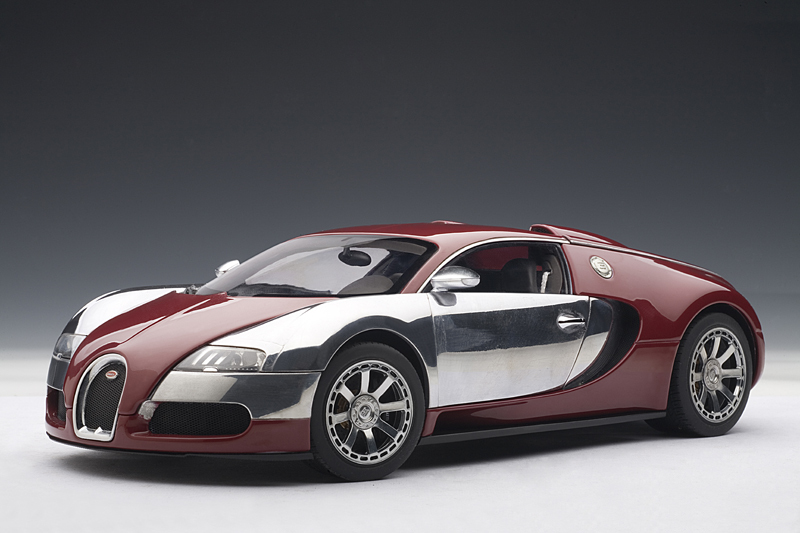 BUGATTI VEYRON L'EDITION CENTENAIRE(ITALIAN RED/ACHILLE VARZI)1:18