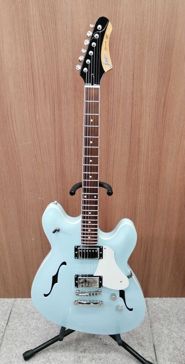 FANO GUITARS OMNIS GF6 SONIC BLUE Semi-Acoustic Electric Guitar | eBay