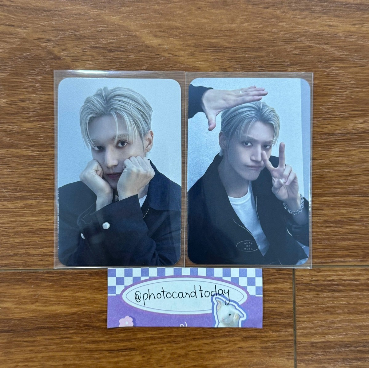 ATEEZ GOLDEN HOUR PART 3 DEAR MY MUSE DMM LUCKY DRAW LD EVENT