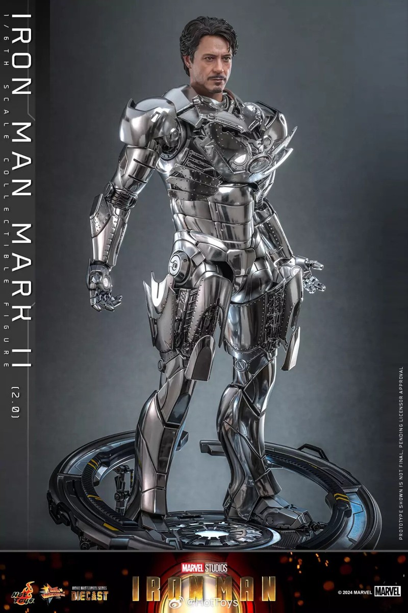 IN STOCK New Hot Toys MMS733D59 Iron Man Mark 2 (2.0) 1/6 Action