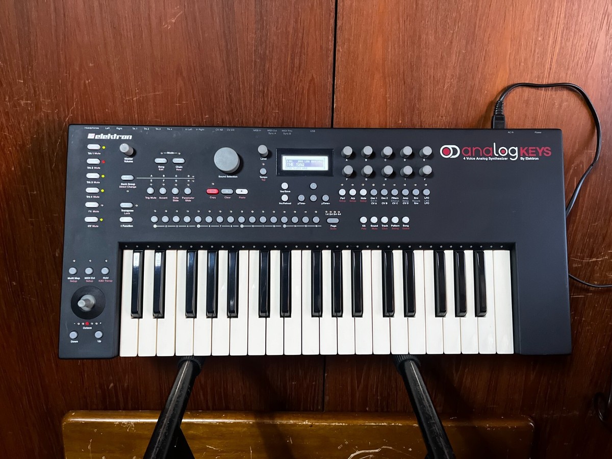 Elektron Analog Keys 37-Key 4-Voice Analog Synthesizer w/ box | eBay