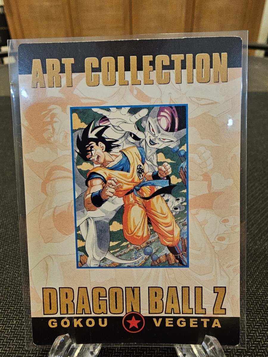 Dragon Ball Z Art Collection Goku Gokou Card #205 DBZ Holo Foil