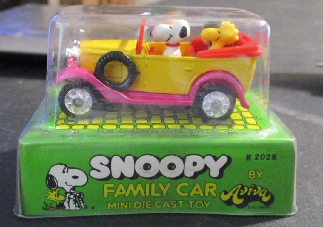 Snoopy Diecast Car In Vintage Manufacture Diecast Cars, Trucks