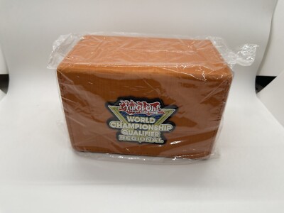 Yugioh Regional Deck Box 2024-2025 Orange W/ Dice Box Sealed | eBay