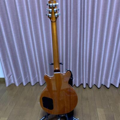 Electric Guitar KZ GuitarWorks 2023 One Air Flame Maple Top See