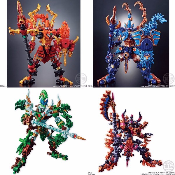 NEW Bandai Mugen Saga Mugen Ashura & Mugen Guardian Full Complete