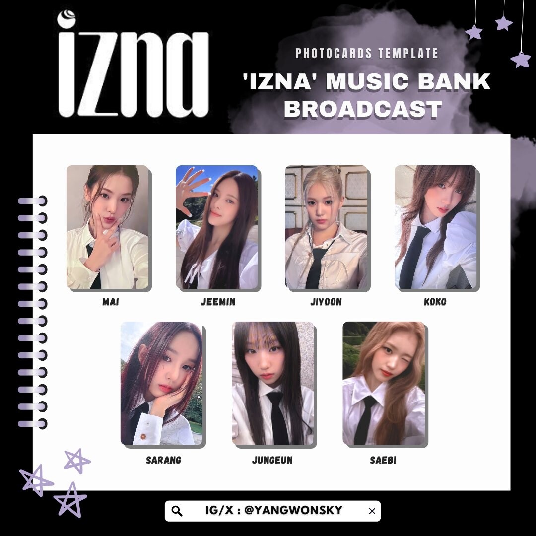 IZNA THE FIRST MINI ALBUM N/A MUSIC BANK BROADCAST GONGBANG