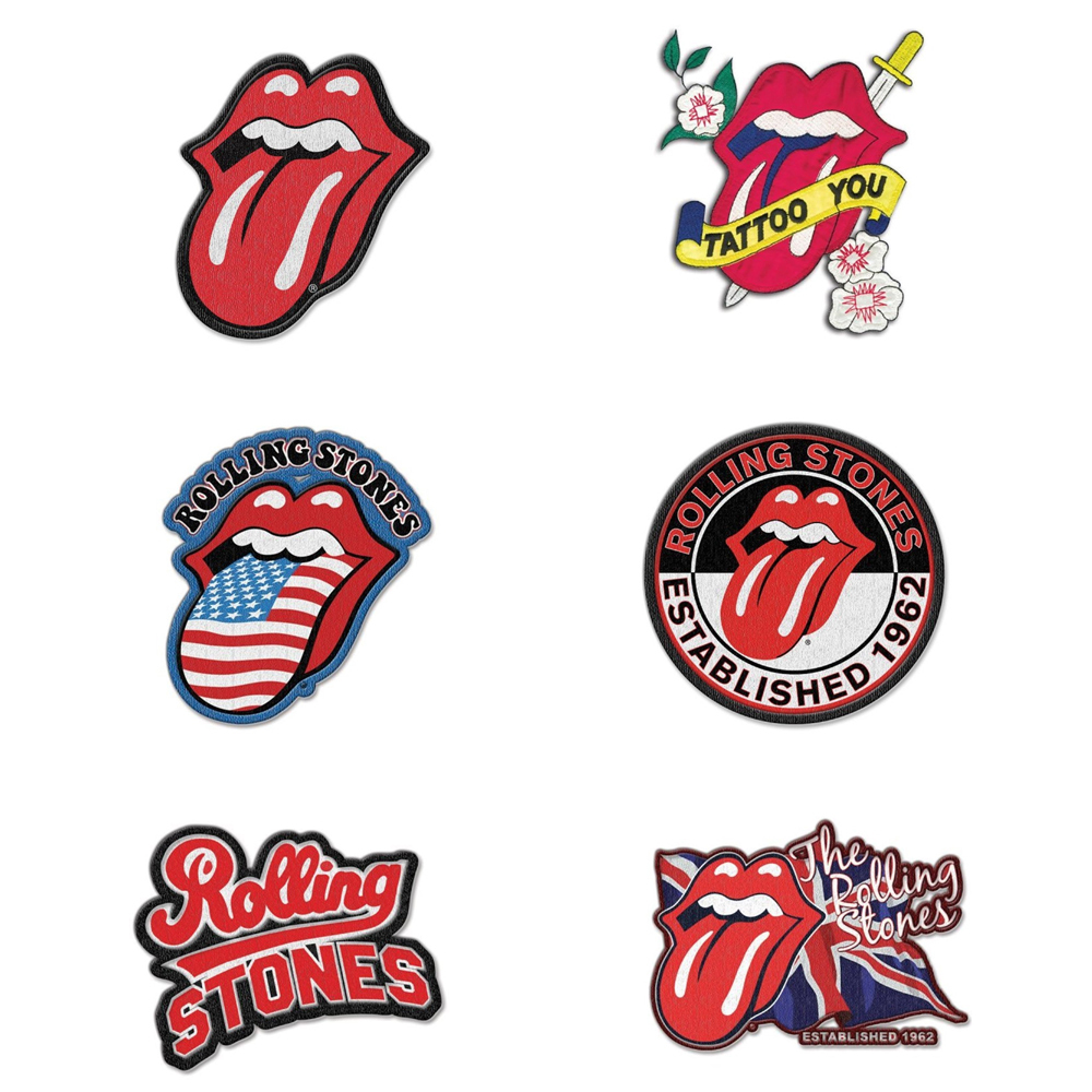 New The Rolling Stones Classic Embroidered Iron on Patch | eBay