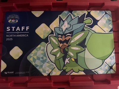 Pokemon 2025 NAIC STAFF Playmat - Teal Mask Ogerpon