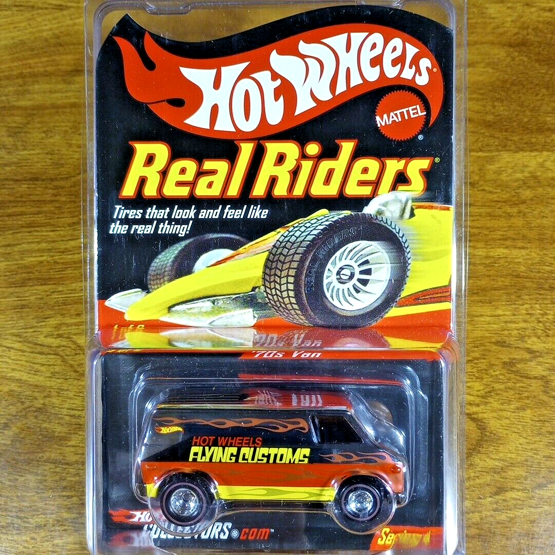 Hot Wheels RLC Real Riders '70s Van 2063/11000 Flying Customs