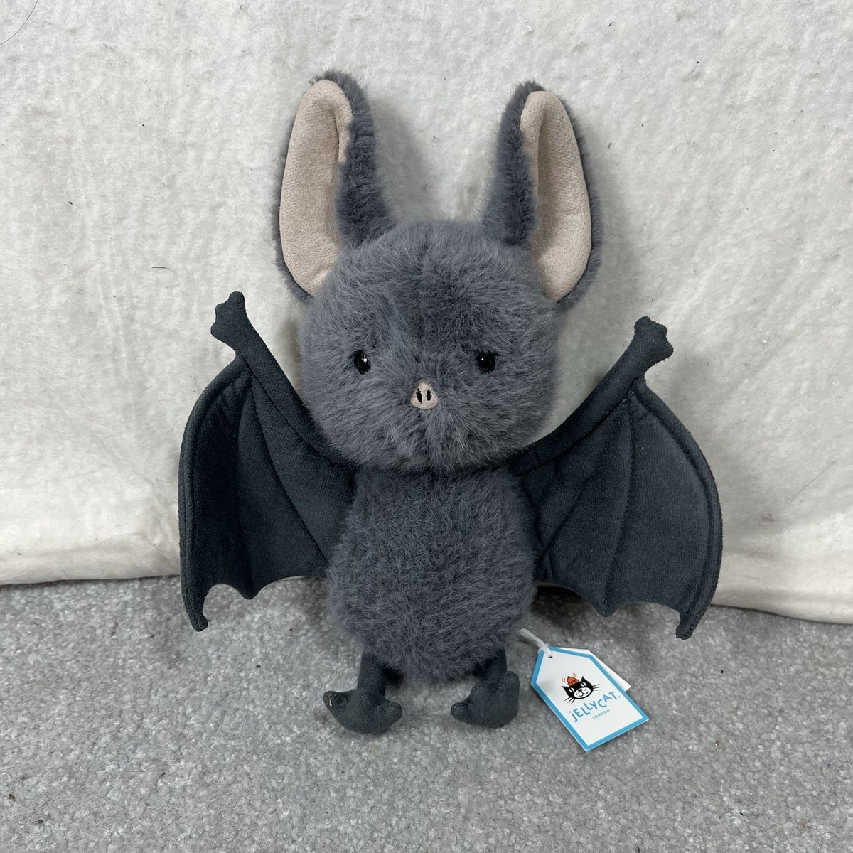 Jellycat Broox Bat Halloween Plush Gray NEW | eBay