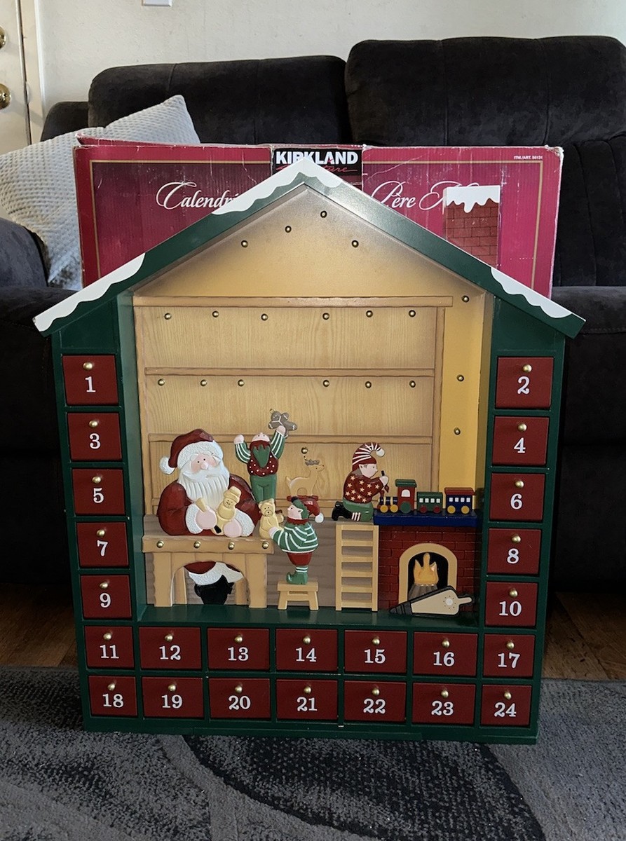 Kirkland Santa's Workshop Advent Calendar Christmas 24