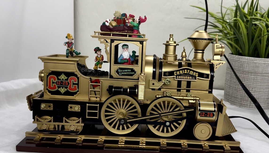 Vintage Mr. Christmas Gold Label Christmas Collection Cannonball