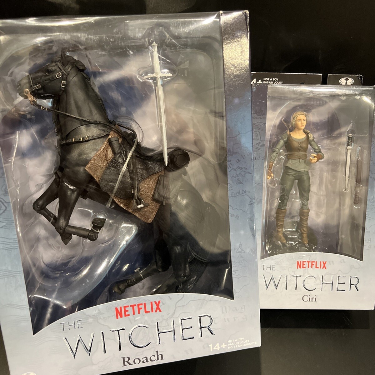 McFarlane Netflix Season 2 The Witcher Horse ROACH & Ciri Action