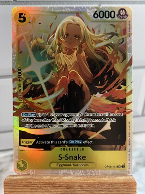 S-Snake OP08-112 (Super Rare) Two Legends ONE PIECE TCG NM English