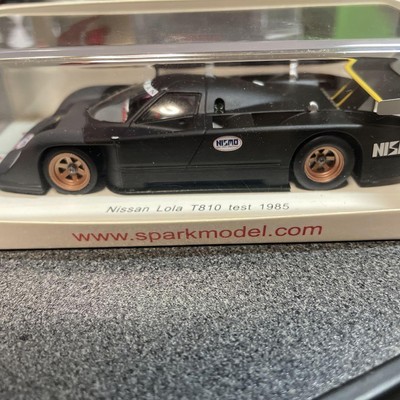Spark 1/43 Nissan Lola T810 Test 1985 Minicar | eBay