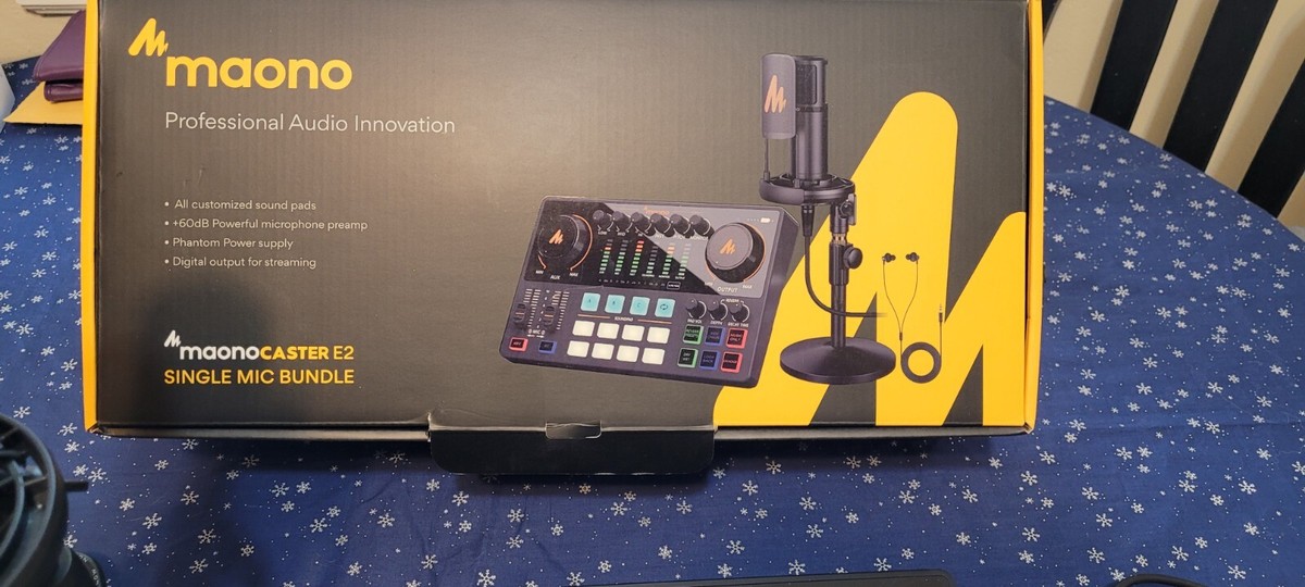 MAONO Maonocaster E2 Single MIC Bundle Integrated Audio Production