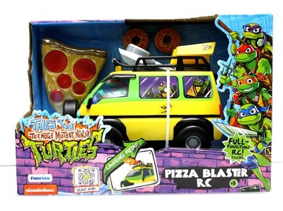 Teenage Ninja Turtles RC Remote Control PIZZA BLASTER VAN -Throws