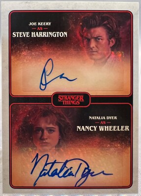 Stranger Things 4, Joe Keery (Steve) / Natalia Dyer (Nancy) Dual