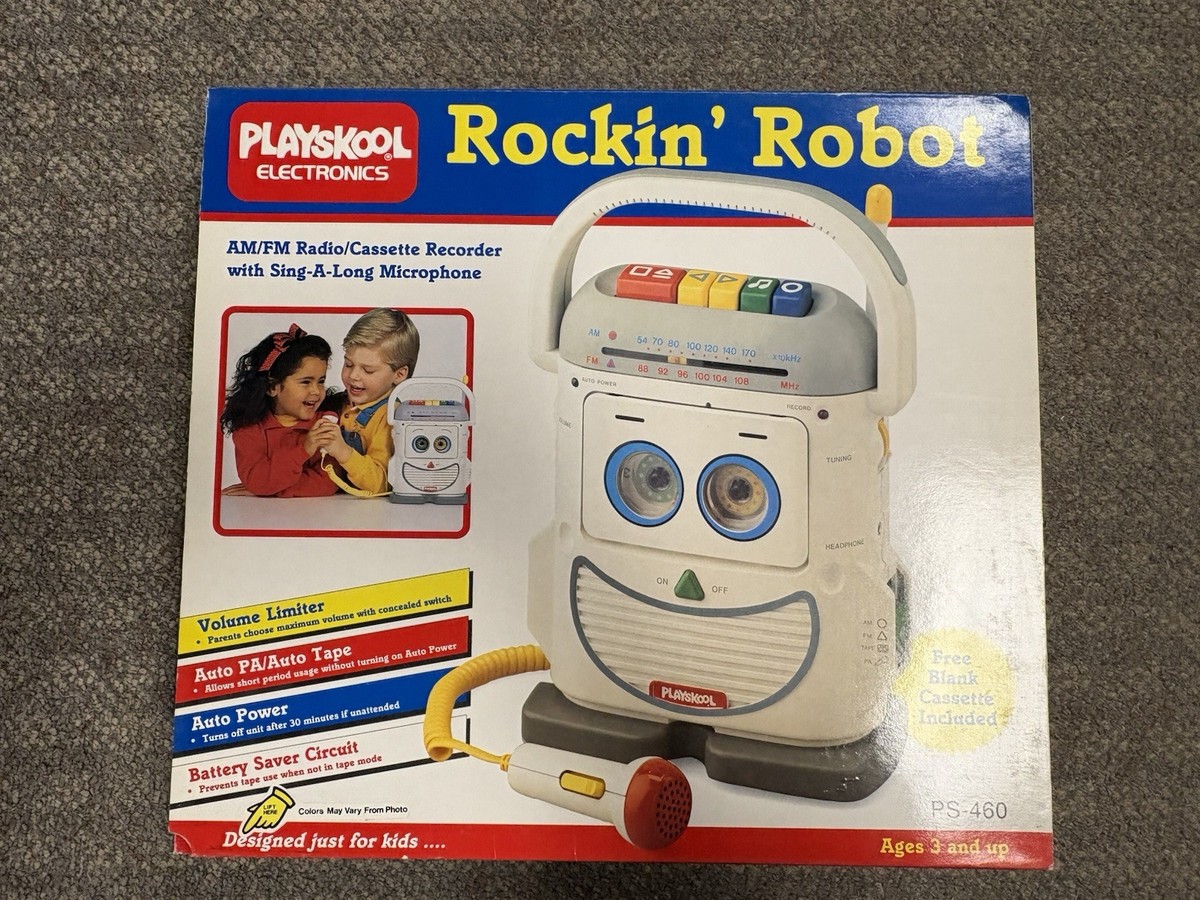 Playskool Toy Story Mr Mike Cassette Player Voice Recorder Ps-460